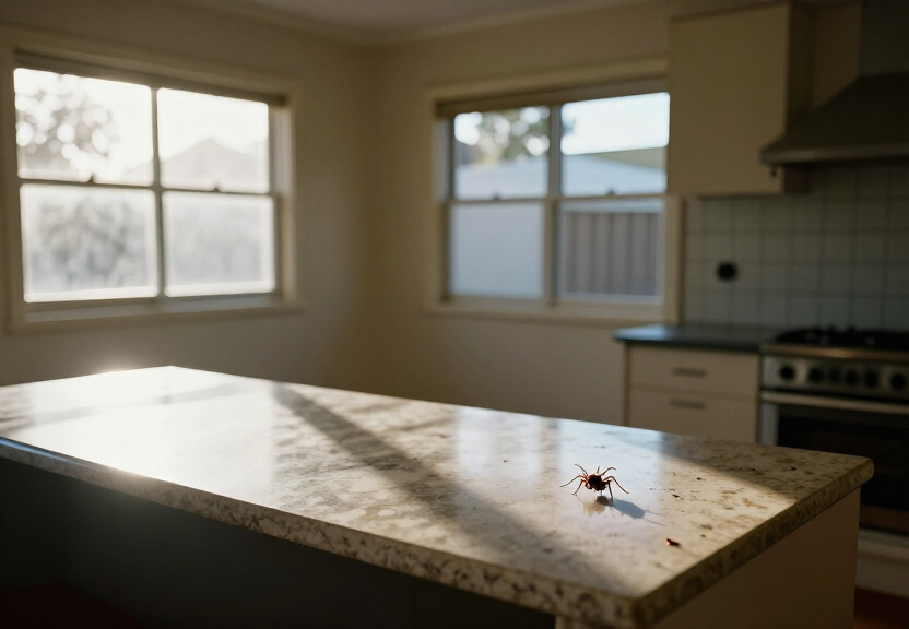 Ant trail in a Ryde home before treatment
